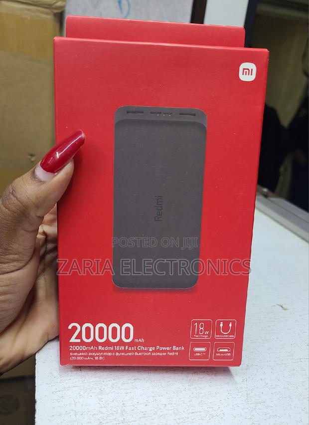 Mi 20000mah Powerbank ,18watts Fast Charging