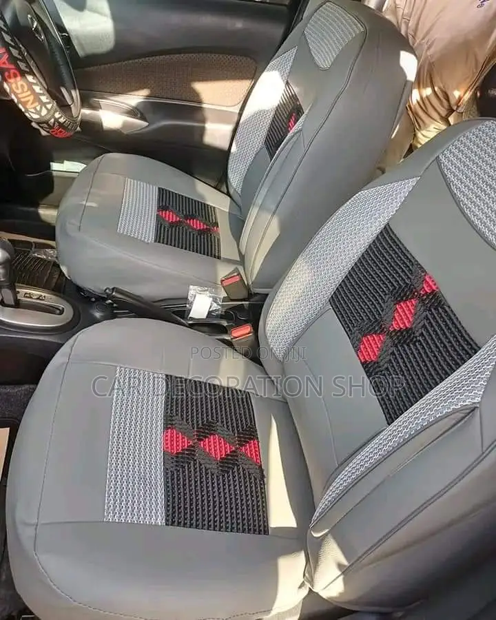 Grey Leather Seat Covers