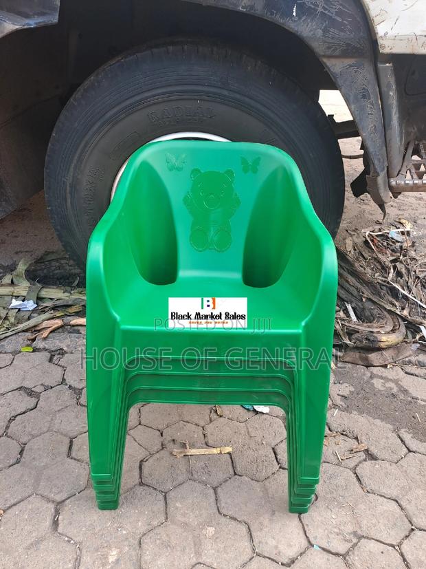 Smart Green Children Plastic Chair - main view
