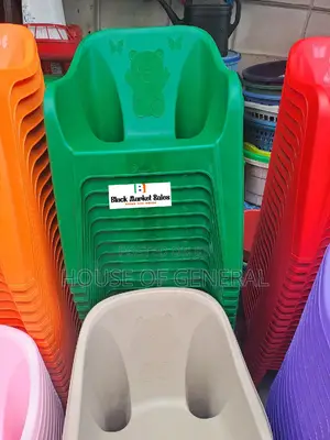 Green  Kids Plastic Chair
