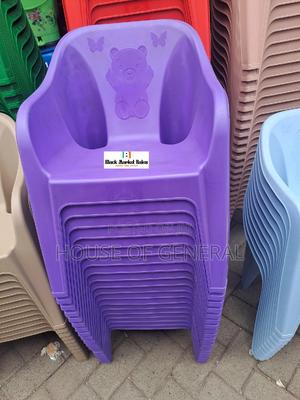 Purple Children Plastic Chair - thumbnail 2