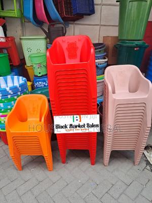 Mix Colours Kids Plastic Chair - thumbnail 2