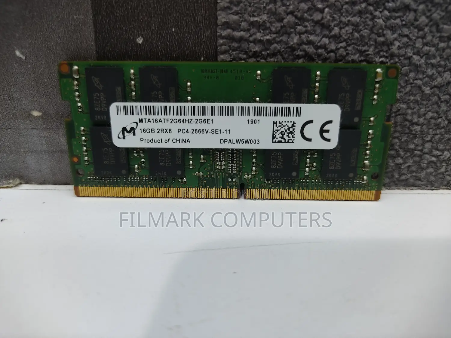 Micron 16gb 2rx8 Pc4-2666v-Se1-11 Ram Laptop Memory