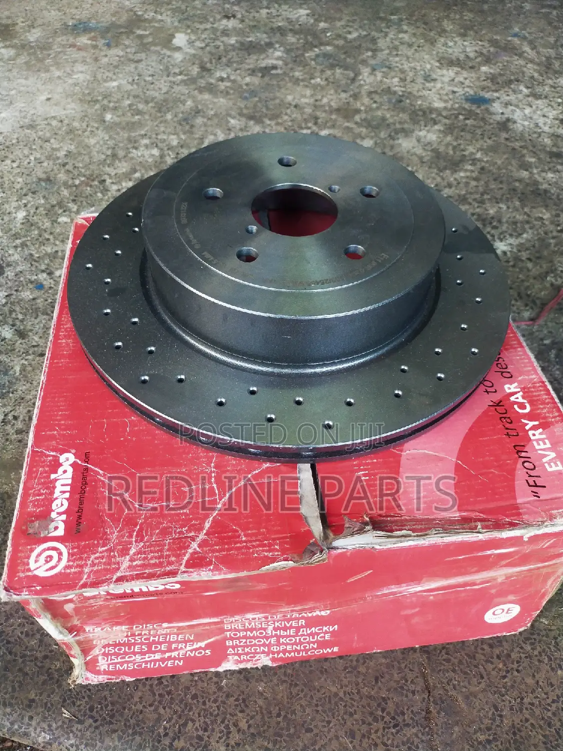 Brembo Rear Brake Disk for STI