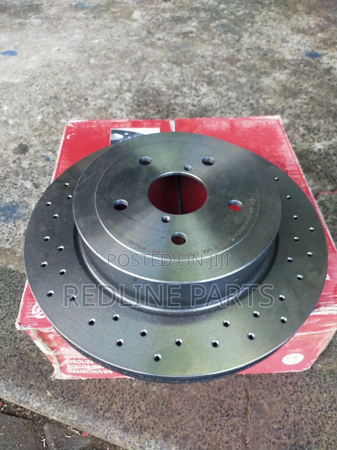 Brembo Rear Brake Disk for STI