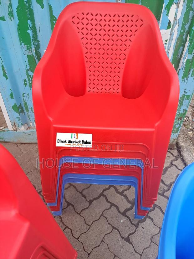 Red Easy Skyplast Plastic Chair