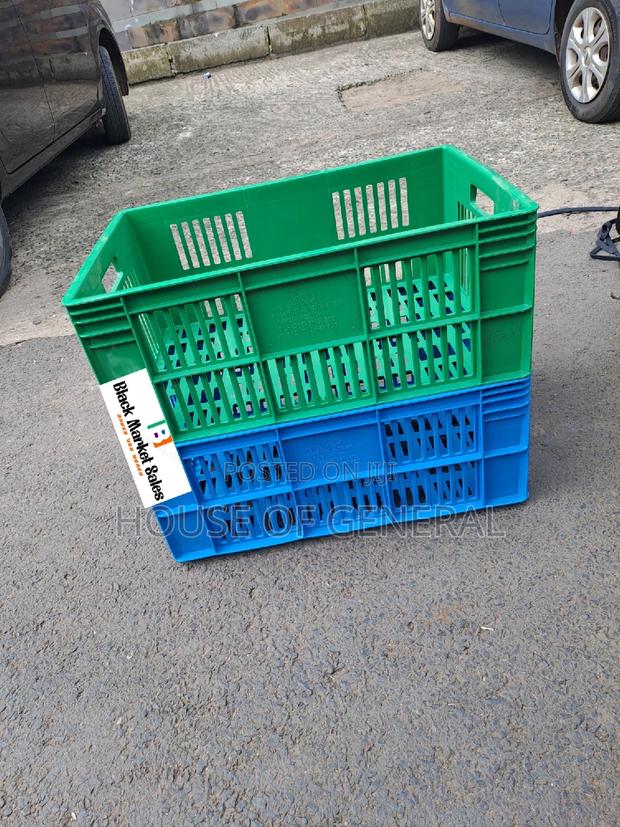 Strong and Good Quality Plastic Crates - main view
