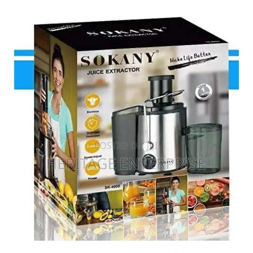 Juice Extractor, Sokany Juice Extractor