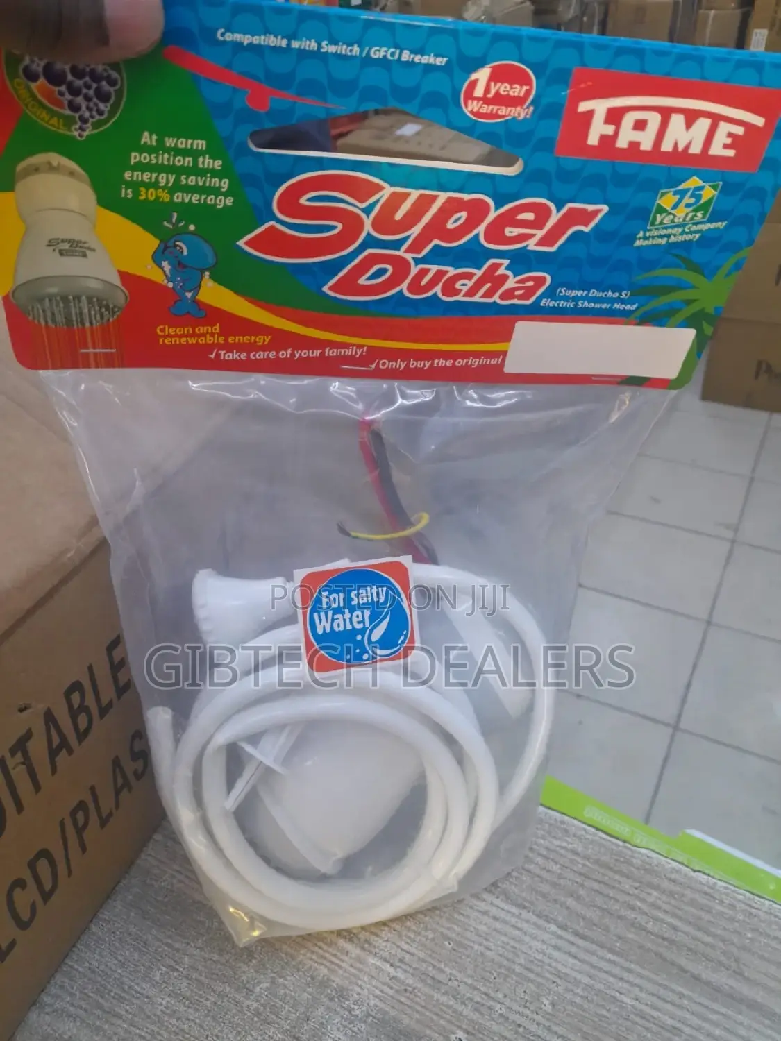 Fame Super Ducha Instant Shower _Salty Water
