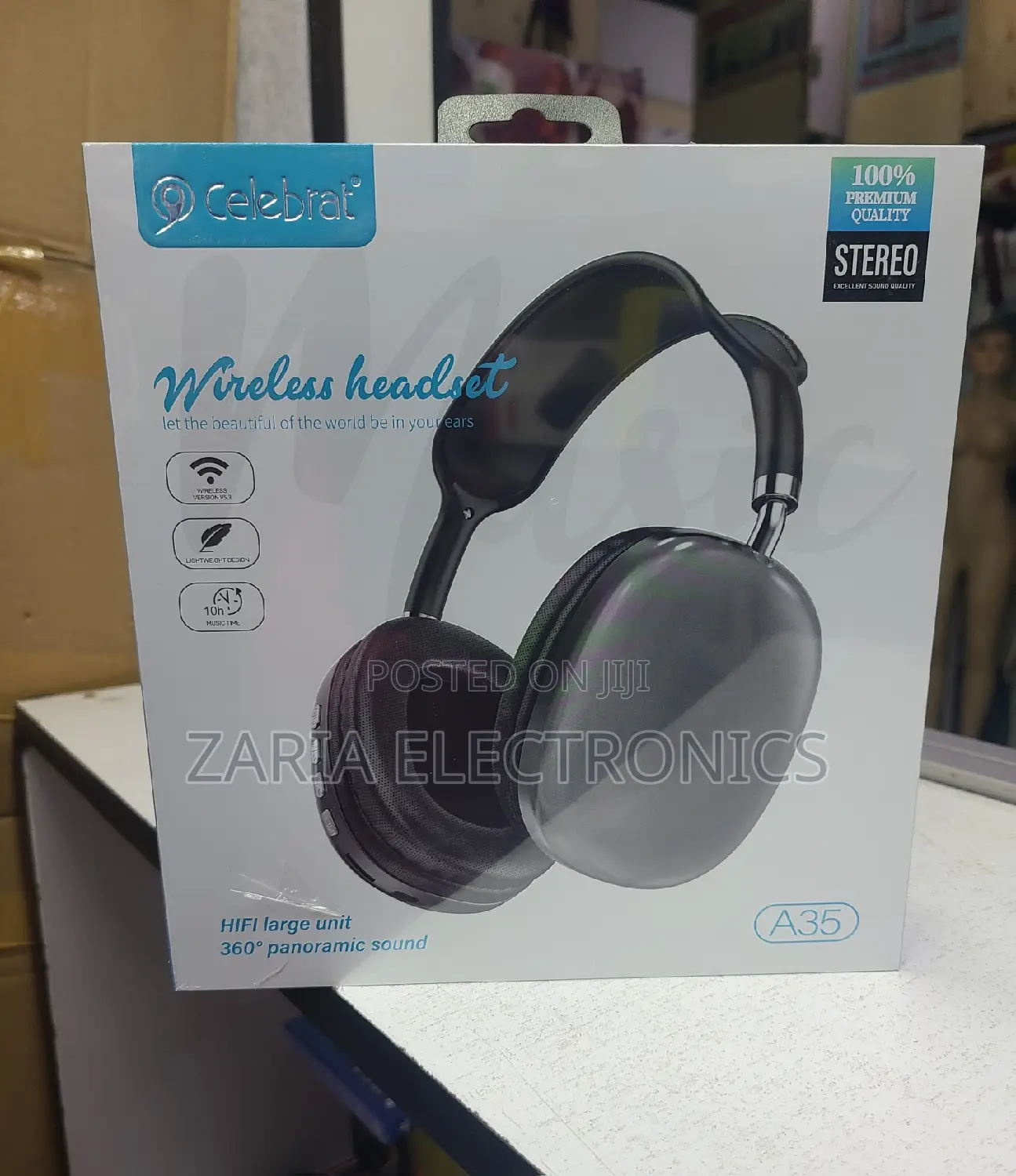 Celebtrat A35 Bluetooth Wireless Headphones