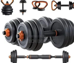 30kg 6 in 1 Dumbbells Kettlebell.