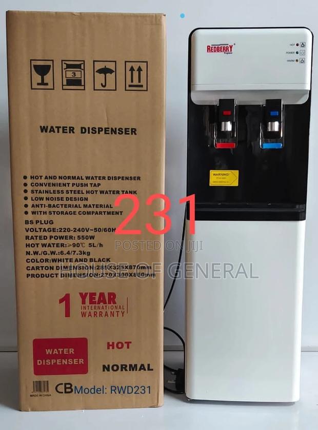 *Redberry RWD 231- HOT NORMAL Dispenser Available