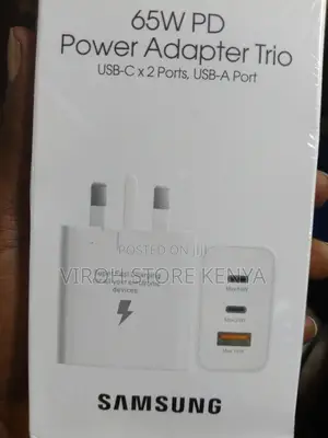 65 Watts Samsung PD Adapter Trio Fast Charger Adapter