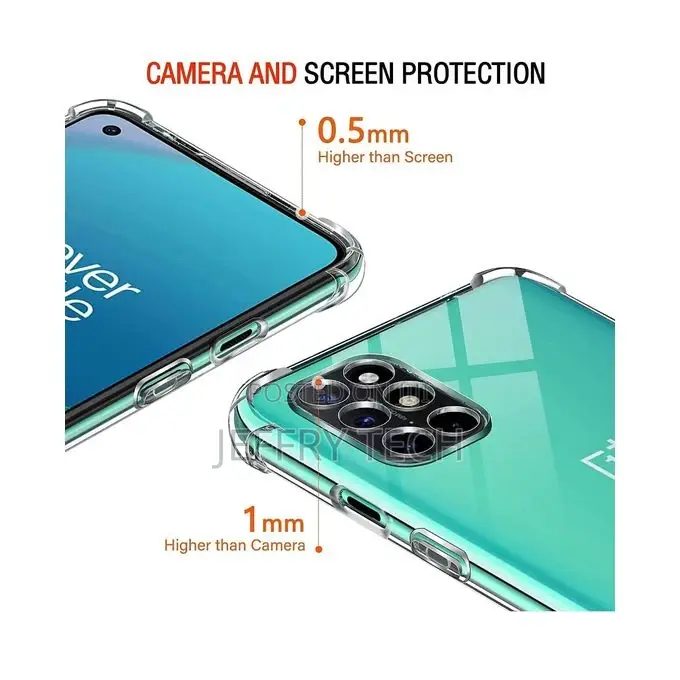 Defender Anti Shock Case for Oneplus 9R - Clear