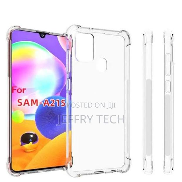 Defender Anti Shock Case for Samsung Galaxy A21S - Clear - thumbnail 2