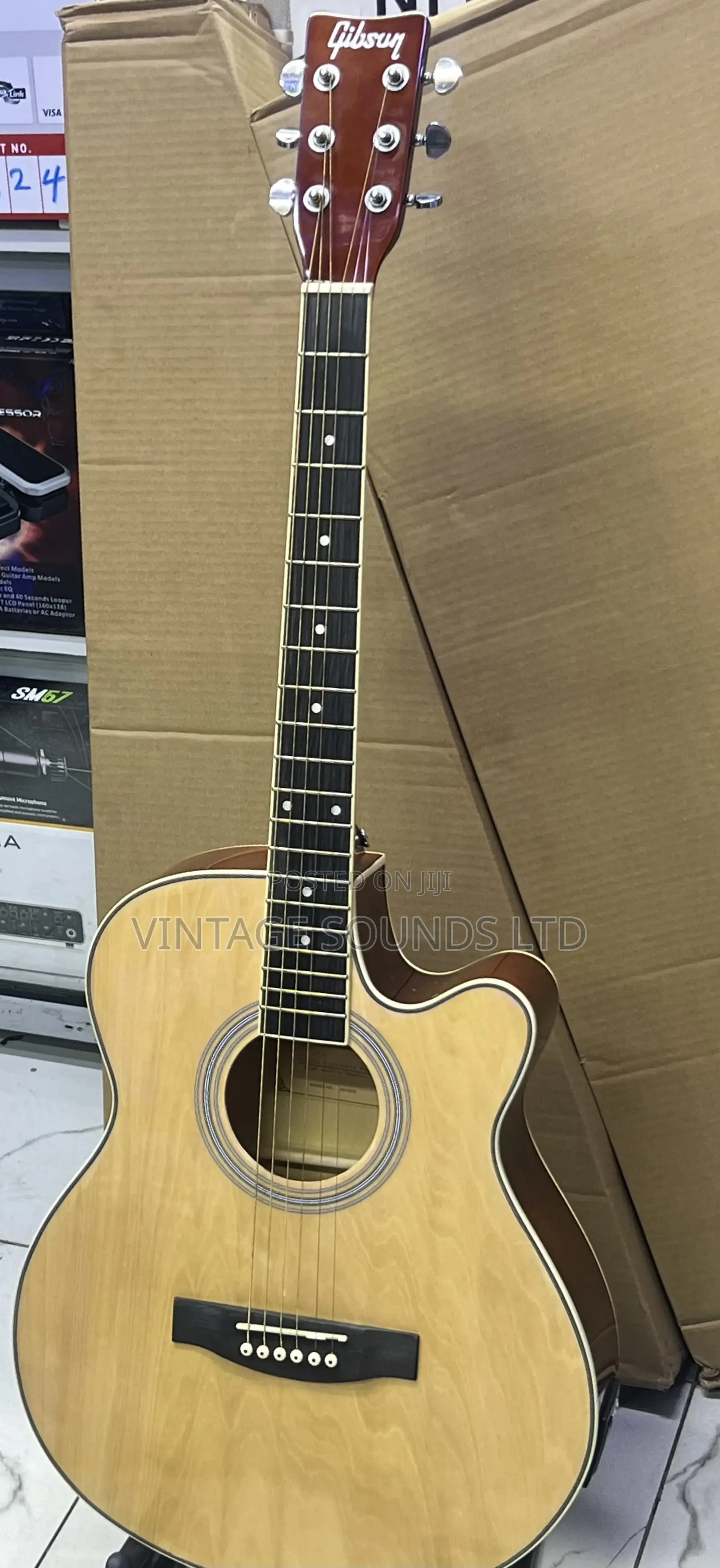 Full Size Semi Acoustic Guitar Brand New