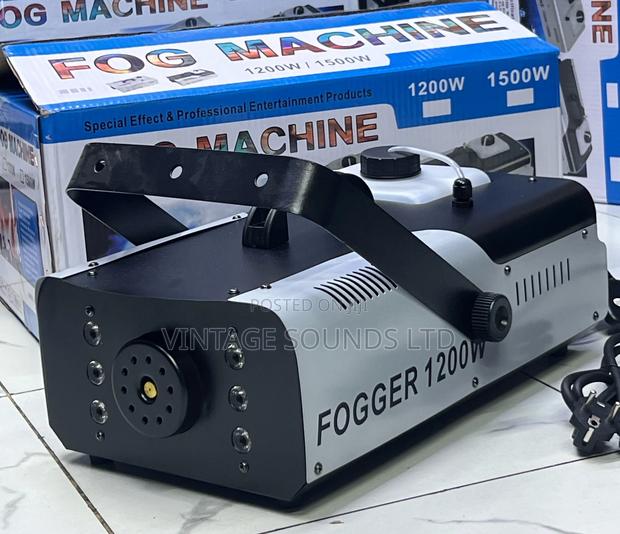 Fog Machine 1500 Watt With 6 LED Lights and Wireless Remote - main view
