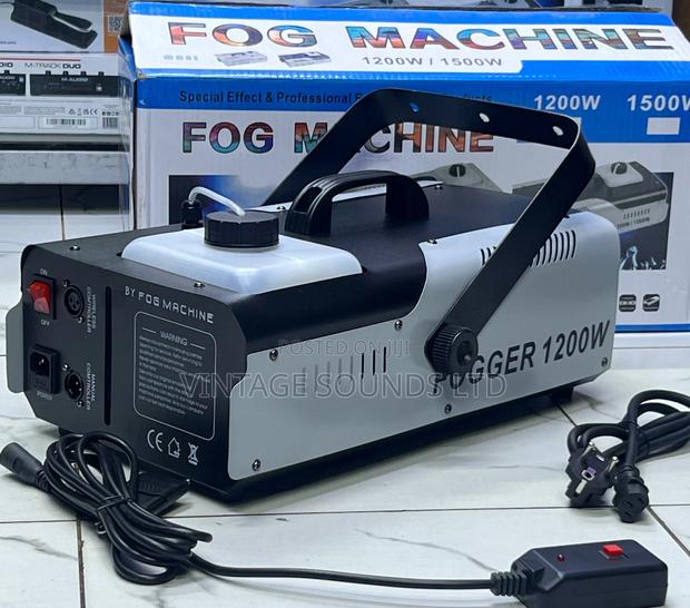 Fog Machine 1500 Watt With 6 LED Lights and Wireless Remote - thumbnail 3