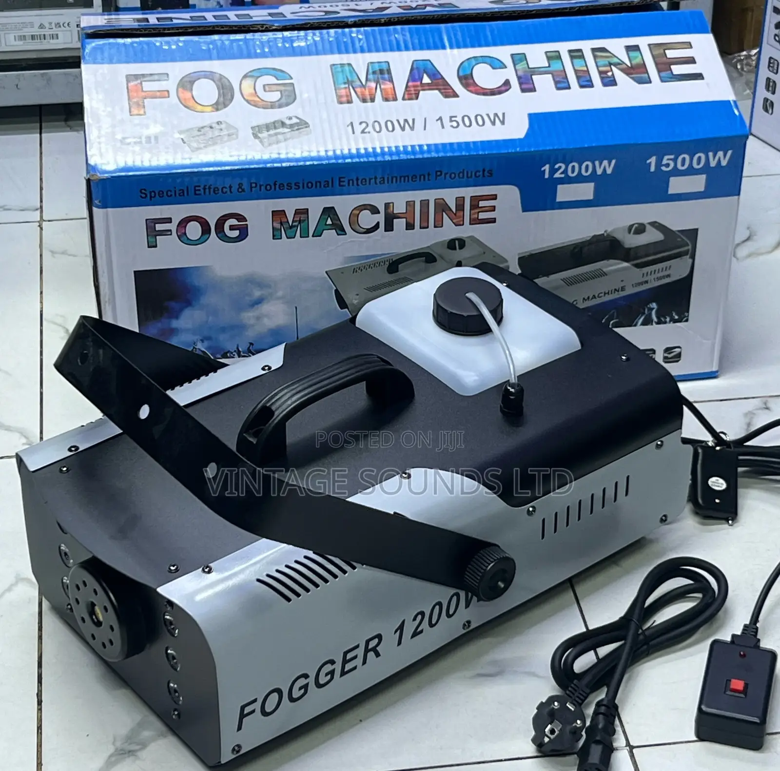Fog / Smoke Machine 1500 Watt With 6 LED Lights