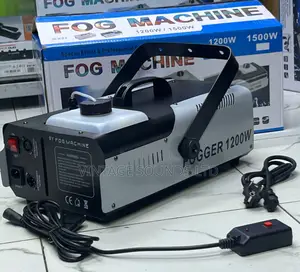 Smoke/Fog Machine 1500 Watt With 6 LED Lights and Fog Juice