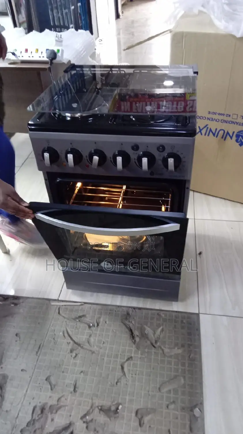 *NUNIX 3gas +Hot Plate*
*Electric Oven*
*60L Oven