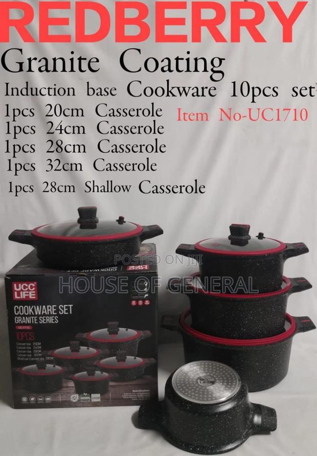 NONSTICK COOKWARE 10 PCS Set - main view