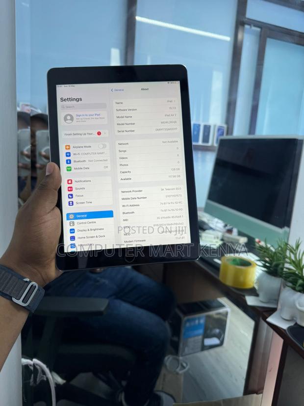 Apple iPad Air 2 128 GB Silver - thumbnail 4