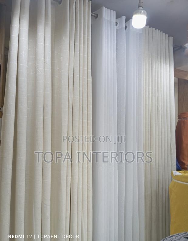 Cream Curtains and Sheers Cream Curtains and White Sheers