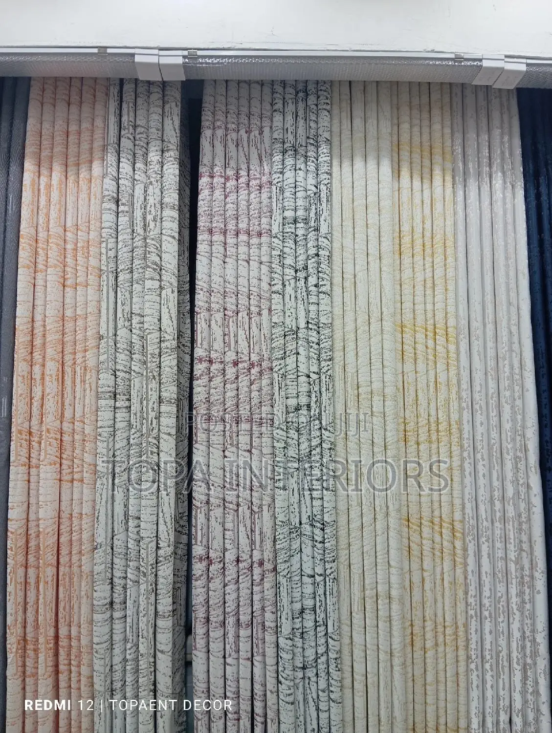 General Use Window Curtains Per Metre With Eyelets
