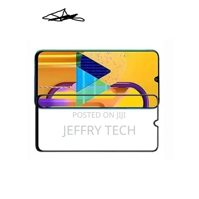 Samsung Galaxy M34 5G Full Cover Glass Screen Protector - Cl