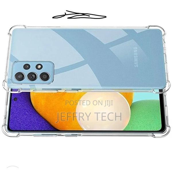 Defender Anti Shock Case for Samsung Galaxy A52 - Clear - thumbnail 3