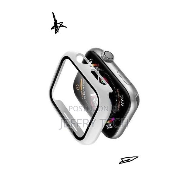 Cover With Screen Protector for Apple Watch - 40mm - White - thumbnail 2