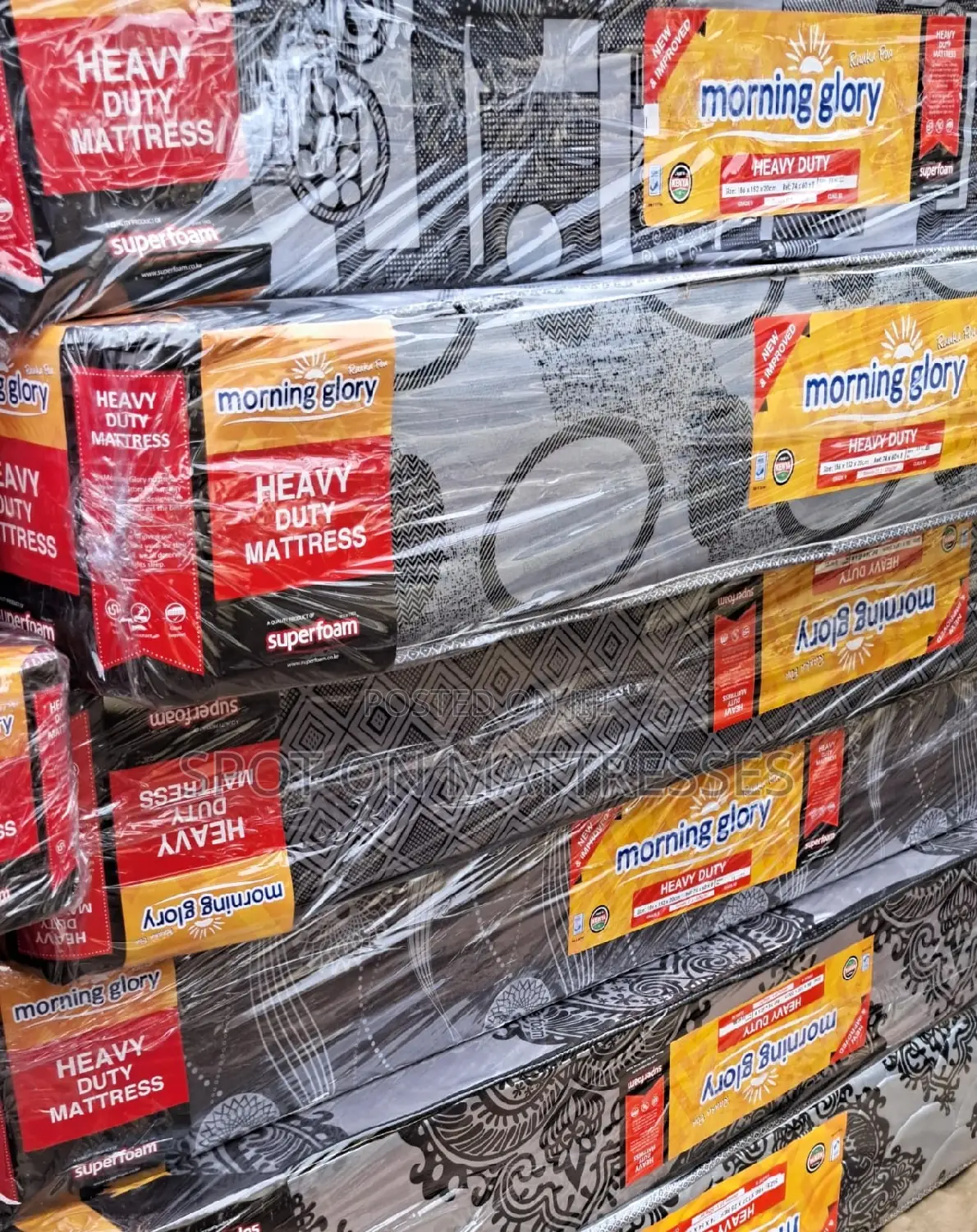 5by6 8inch HD Mattresses + Free Delivery.