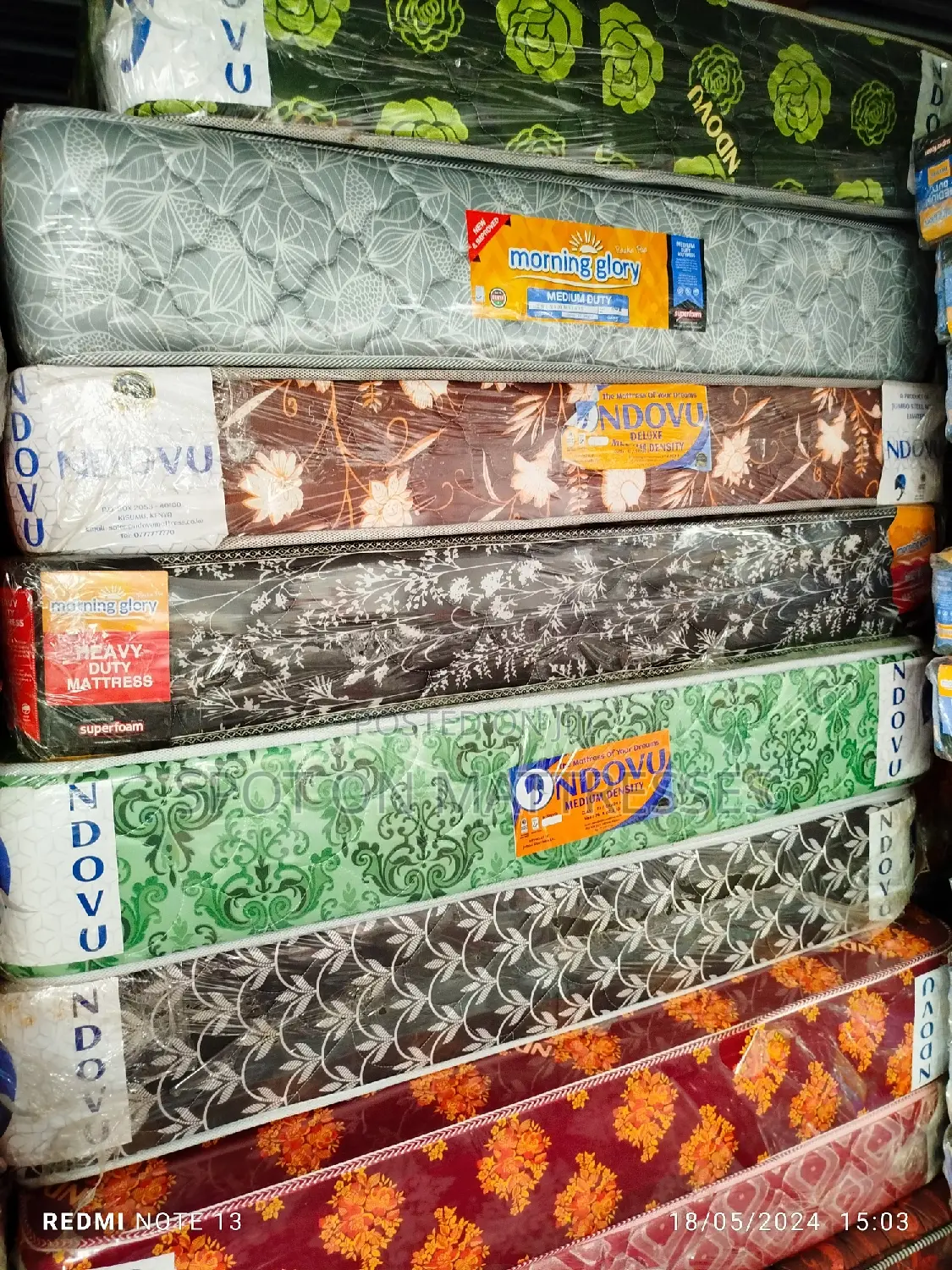5by6 10inch Quilted Mattresses.
