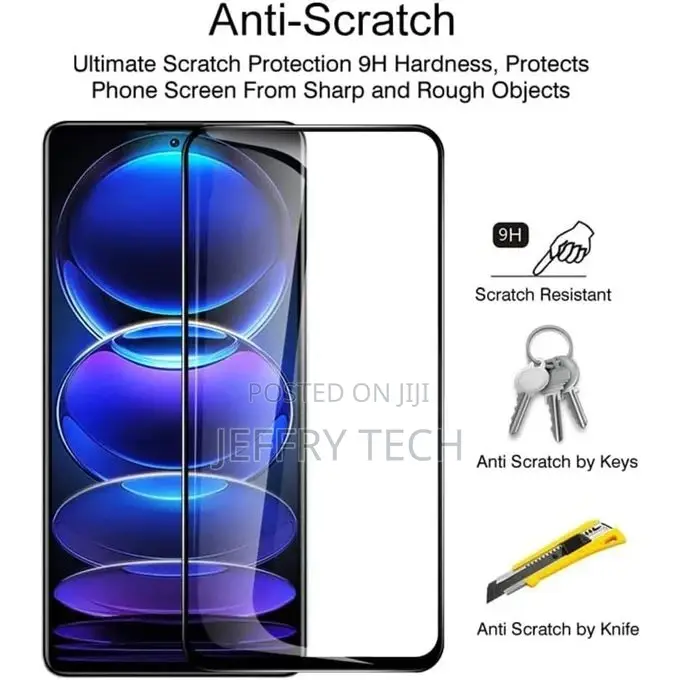 Xiaomi Redmi Note 12 Pro Full Cover Glass Screen Protector -