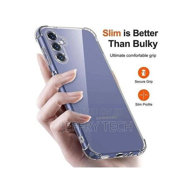 Back Defender Anti Shock Case for Samsung Galaxy A25 - Clear - main view