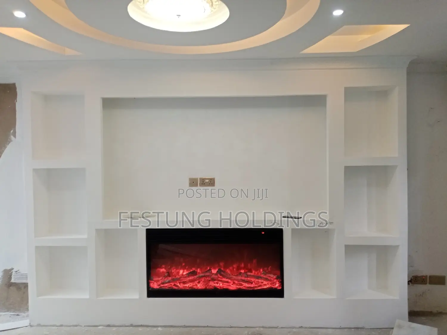 Fireplace Gypsum Wall