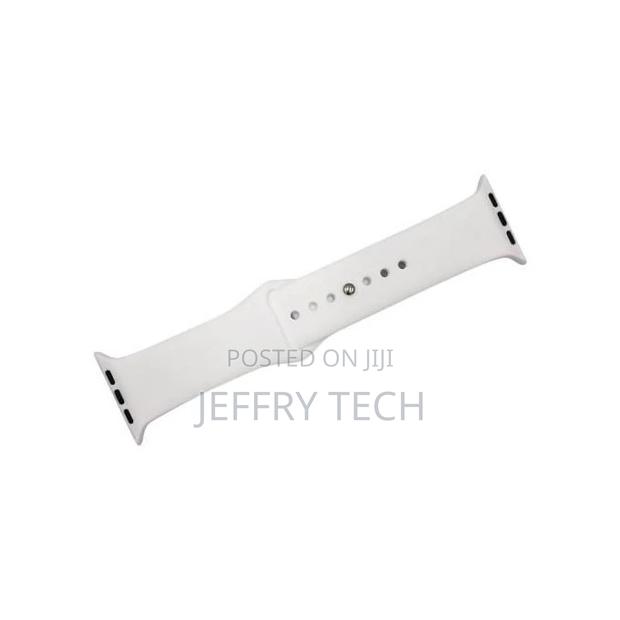 Sport Strap for Apple Watch Series 4 5 - 42MM 44MM - White- - thumbnail 3