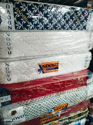 5by6 12inch HD Quilted Mattresses + Free Delivery.