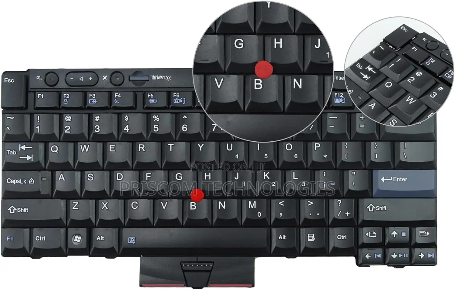Laptop Keyboard for Lenovo Thinkpad T510 T520 W510 W520 T420