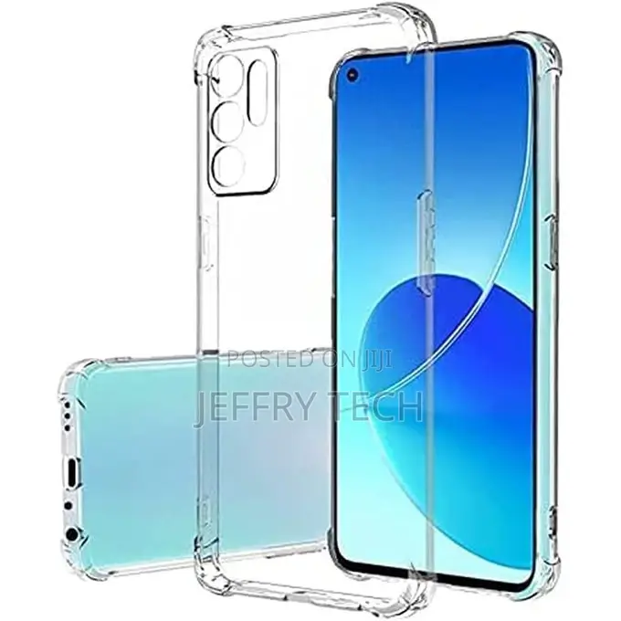 Back Defender Anti Shock Case for Oppo Reno 6 5G - Clear