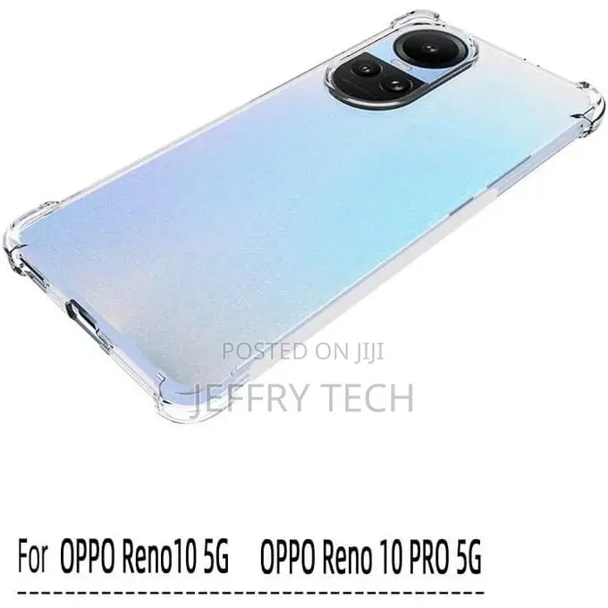 Back Defender Anti Shock Case for Oppo Reno10 5G - Clear