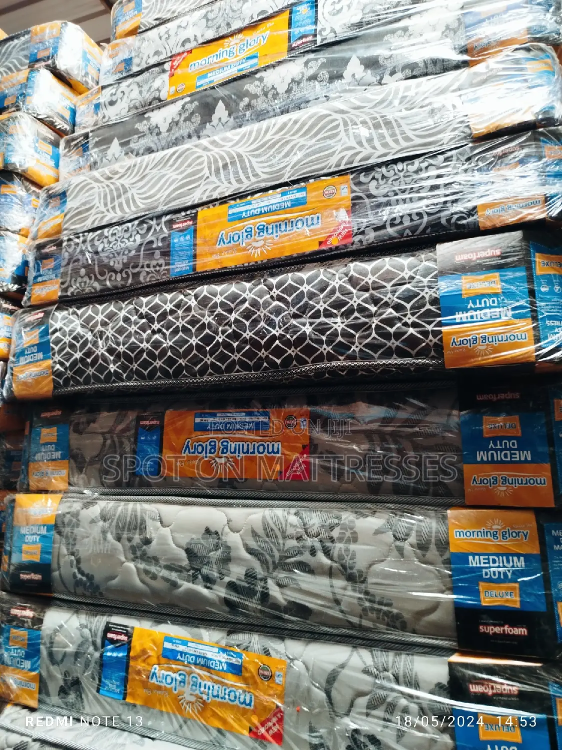 5by6 8inch MD Mattresses + Free Delivery.