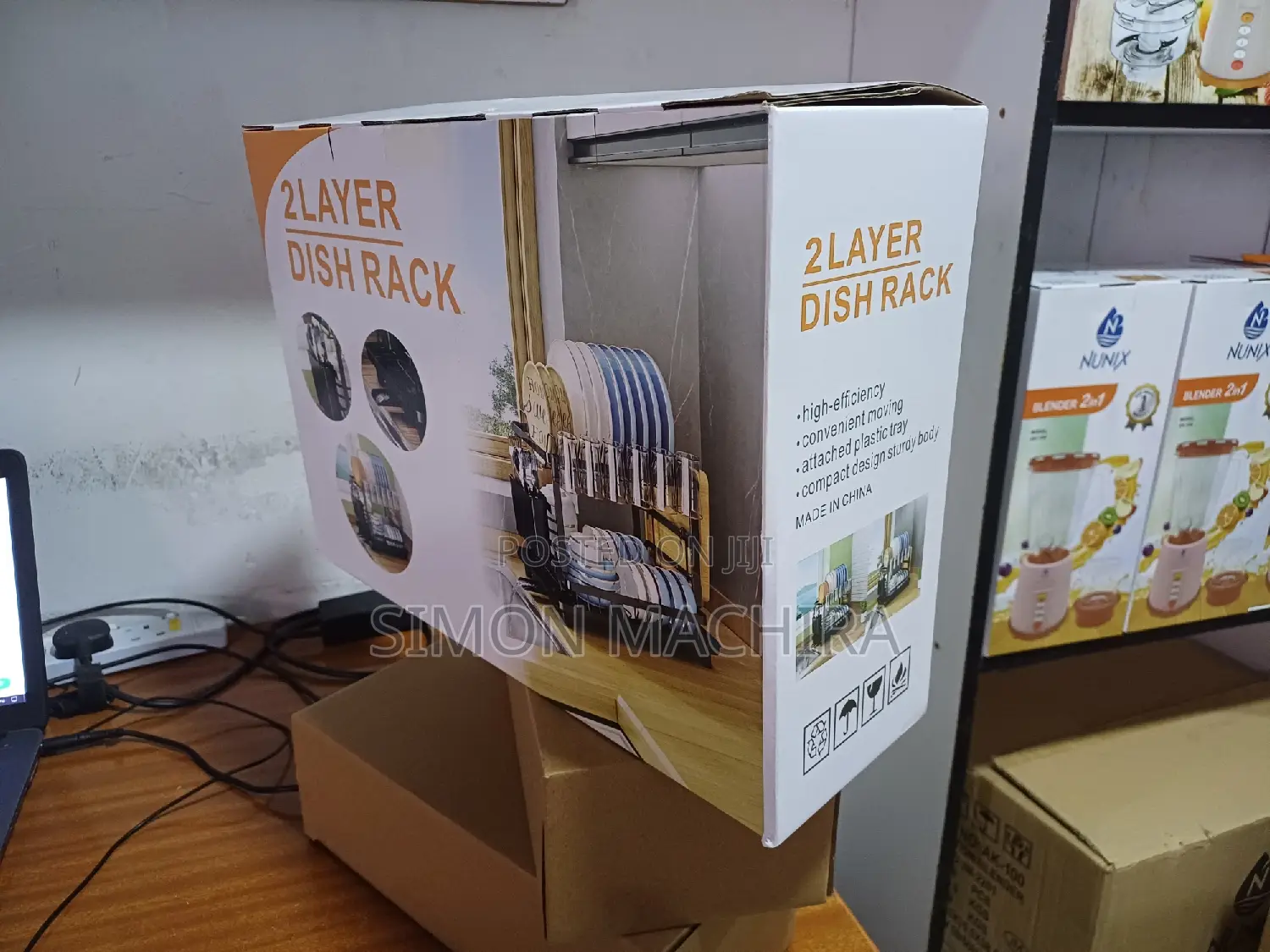 2 Layer Dish Rack Classy