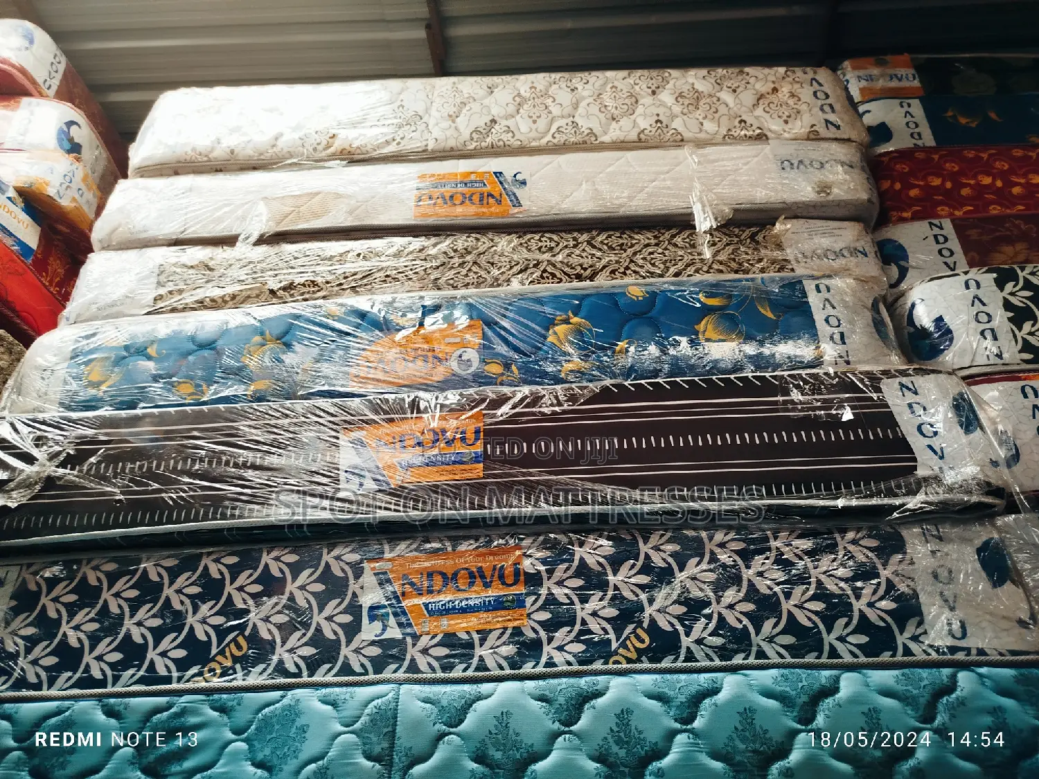 6by6 10inch HDF Mattresses + Free Delivery.