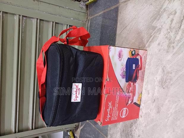 3pc Signature Glass Bowls With Lid - main view