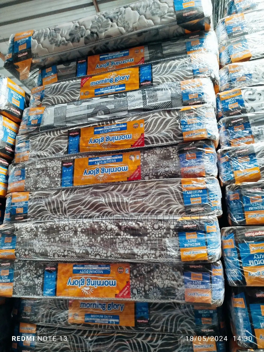 5by6 8inch Mattresses + Free Delivery.