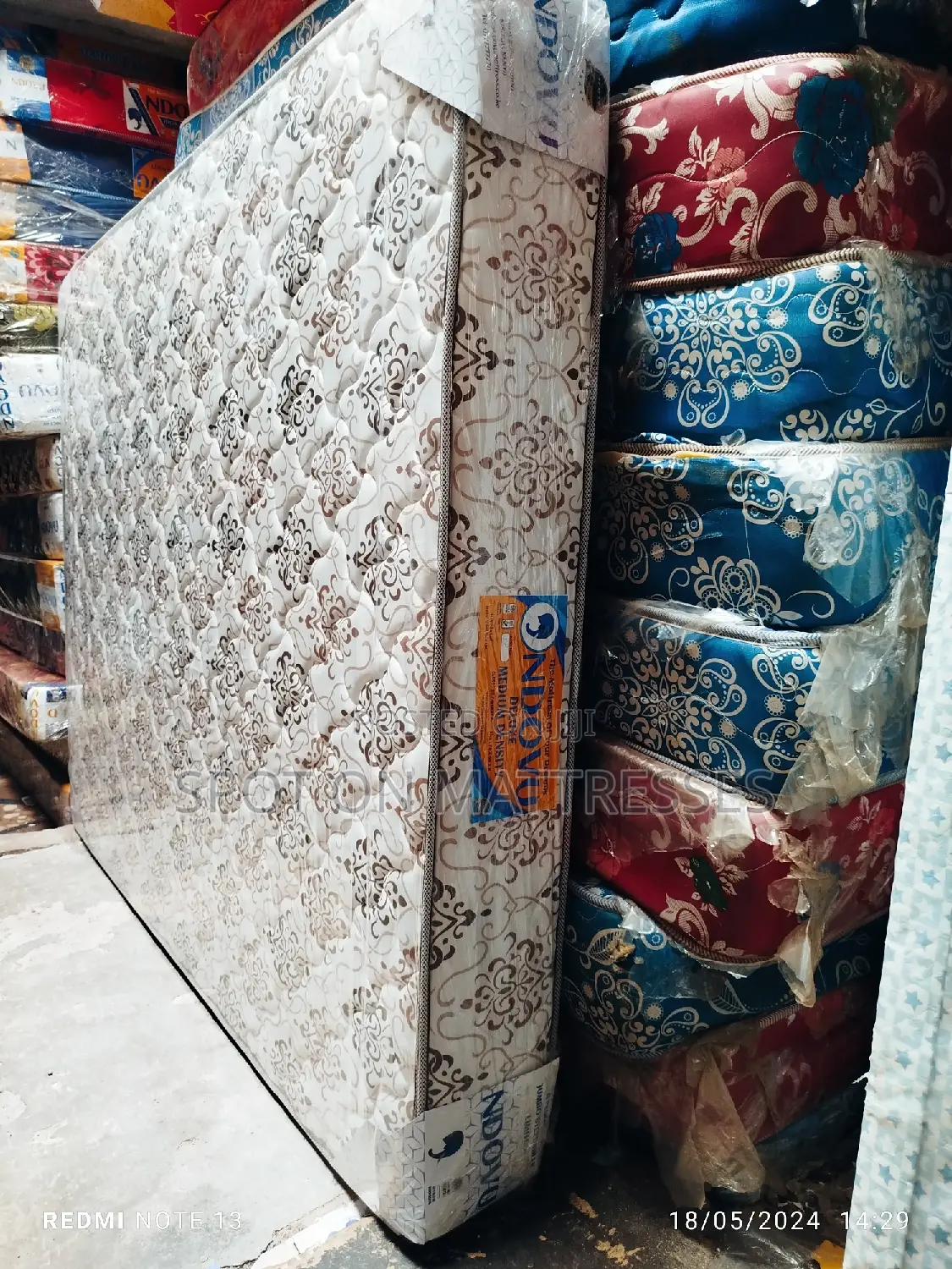 6by6 8inch Quilted Mattresses + Free Doorstep Delivery.