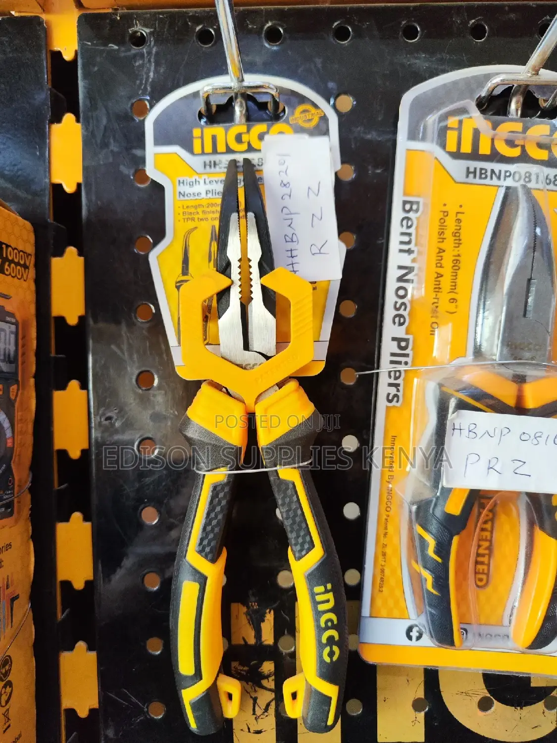 Bent Nose Pliers 8" Ingco Bent Nose Pliers Curved Pliers 8"