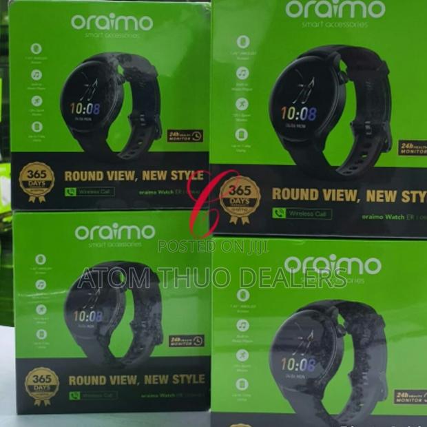 Round Oraimo Smart Watch ER OSW-42 BT Call 1.43"Amoledscreen